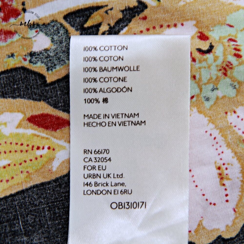 Free People Jodie Floral Printed Tunic Oversized Mini Dress Multicolors Women XS - Picture 11 of 13